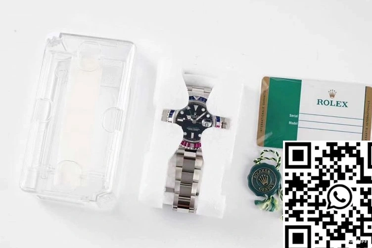 Master II SAru-78209 Factory Rolex 116759 Dial Black ROF GMT 1215